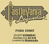 Castlevania Legends screenshot 3 for GameBoy
